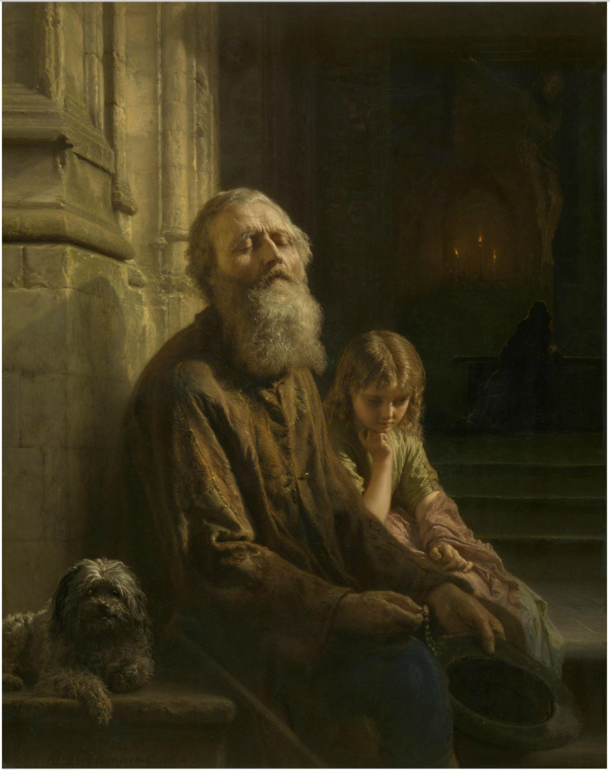 Jesus' Heals Blind Beggar